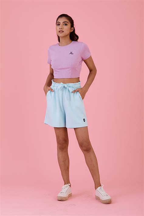 Bloom Crop Top Misty Rose – Muvazo