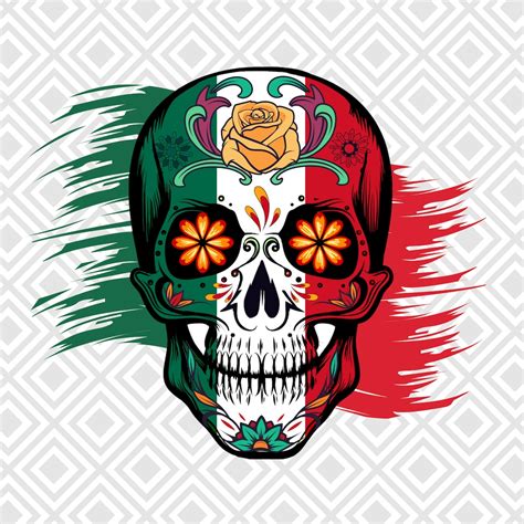 Sugar Skull PNG, Mexico Sugar Skull PNG, Day of the Dead Png, Calavera ...