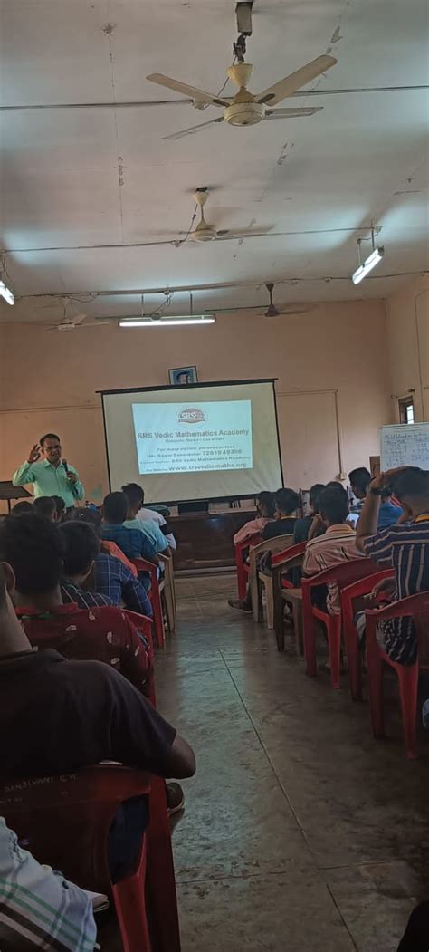 Orientation program on Introduction to Vedic mathematics/ high speed ...