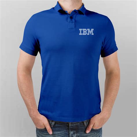 IBM Logo Polo T-Shirt For Men – TEEZ.in