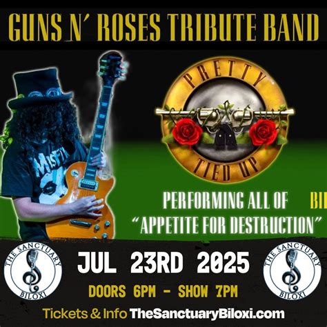 Appetite For Destruction Guns N’ Roses Tribute Band, 156 Camellia St ...