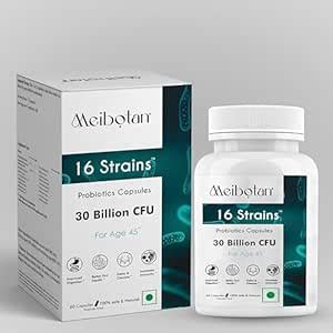 Meibotan Probiotics Supplement 16 Strains with 30 Billion CFU for Men ...