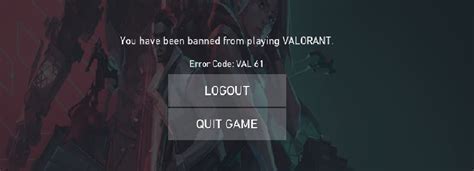 error val 61 valorant Android IOS V- 9.22