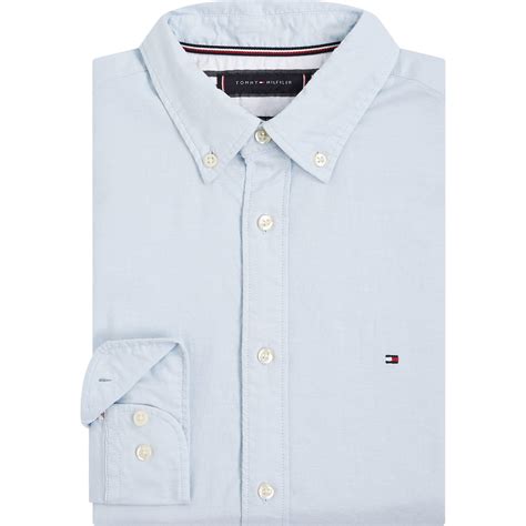 Tommy Hilfiger Core 1985 Long Sleeve Oxford Shirt | Flannels