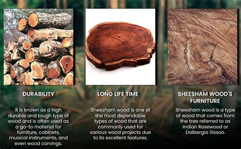 Unique Woodcraft Furniture Sheesham Wood Coffee Table with 4 Nesting ...