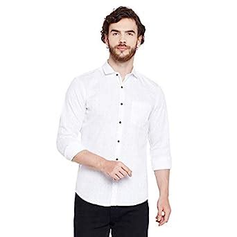 TAANZ Men Beige Coloured Striped Shirt 10680 : Amazon.in: Clothing ...