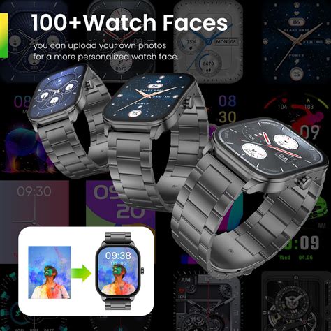 Buy amazfit Pop 3S Smartwatch with Bluetooth Calling (49.7mm HD AMOLED ...