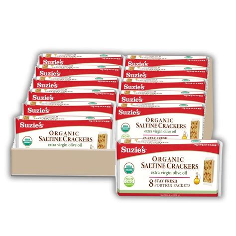 Buy Suzie'S - Saltines Salt & Extra Virgin Olive Oil 8.8 Oz. Online at ...