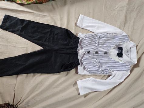 Buy Bold N Elegant Little Man Stripe Print Asymmetrical Waistcoat with ...