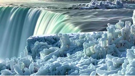 In Pics: Partially Frozen Niagra Falls Is A View Unmatched