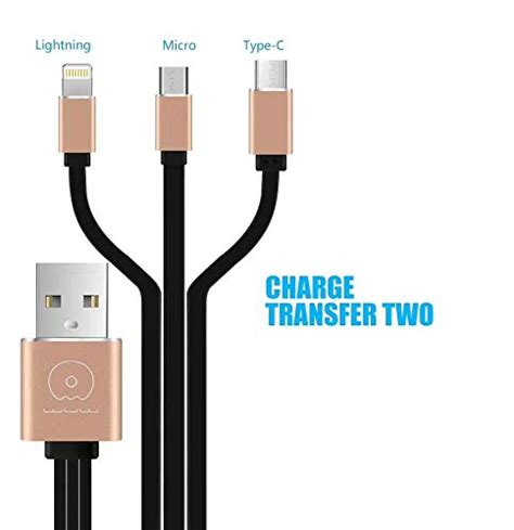 MLD WUW Multi USB Cable Charger Connector for Android V8 Type C ...