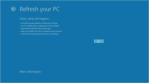 Image result for How to Refresh Window 8 Computer