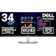 Dell P34245WE, 34" (86.36cm), WQHD Monitor, IPS Panel, Response Time ...