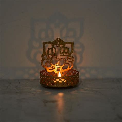 Buy Corsica Ganesha T-Light Holder from Corsica by Home Centre at just ...