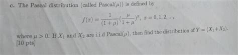 Pascal Distribution 的图像结果