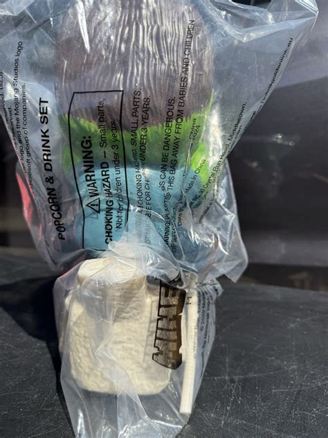 2025 New Cinemark Minecraft Movie Chicken Jockey Popcorn Bucket & Cup ...