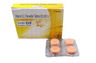 Lupi D3 Sugar Free Chewable Tablet 4: Uses, Side Effects, Price ...