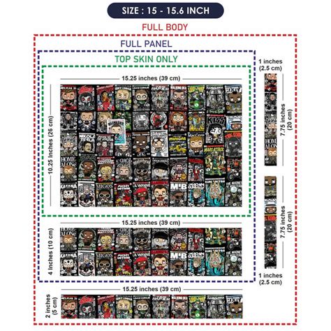 Shop Pop Culture Sticker Bomb DS3 Laptop Skin | Buy Online Now ...