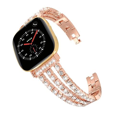 Rose Gold Bracelet for Fitbit Versa 3/ Band Replacement Woman for ...