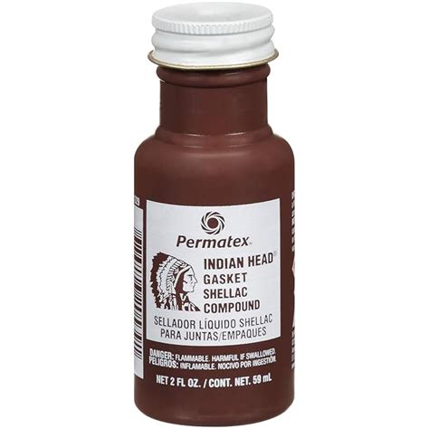 Permatex 20539 Indian Head Gasket Shellac Compound, 2 oz. : Amazon.in ...