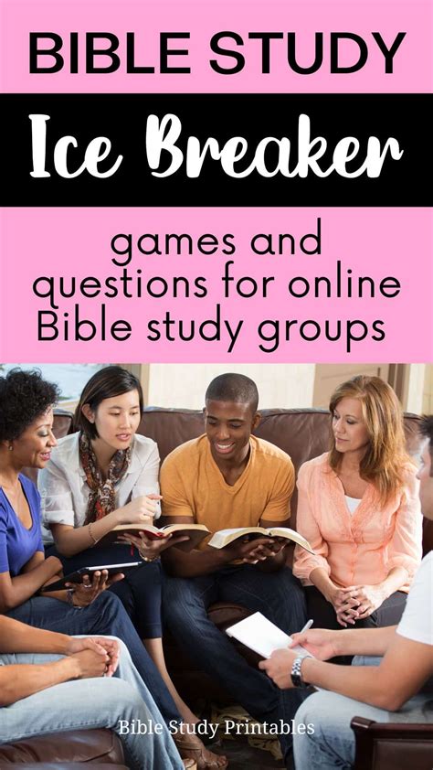 Bible Study Icebreakers for Small Groups