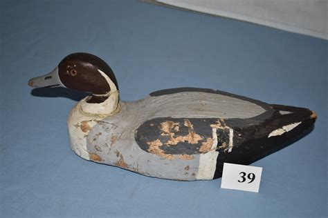 Lot - Vintage Wood Duck Decoy