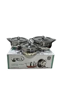 Sujit Metal Stainless Steel Handi Casserole | Induction Friendly Belly ...