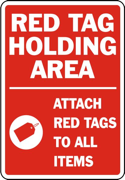Image result for Red Tagging Items