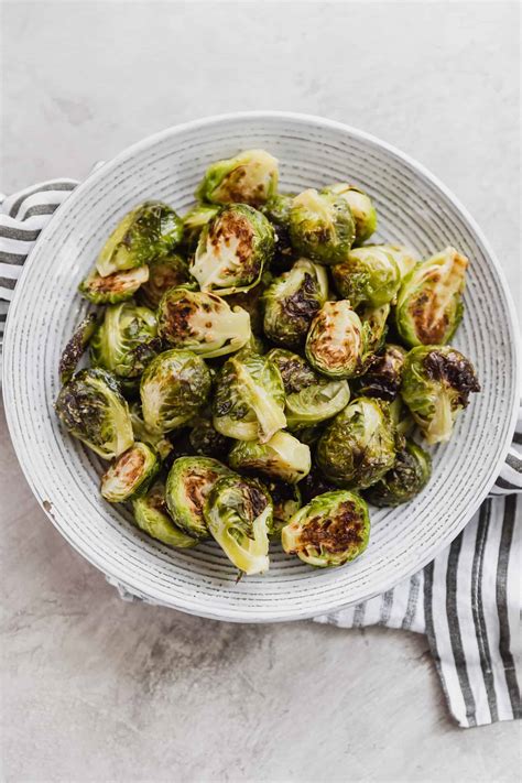 7 Tips For Crispy Roasted Brussel Sprouts! - Well Seasoned Studio