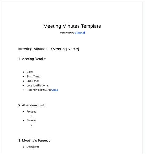 Meeting Minutes Tutorial 的图像结果