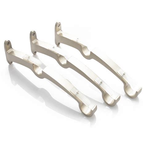 Double Curtain Rod Brackets - Buy Wooden Curtain Brackets for Windows
