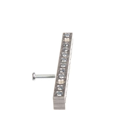 Siemens 10 Terminal Aluminum Ground Bar Kit ECGB10P at Lowes.com
