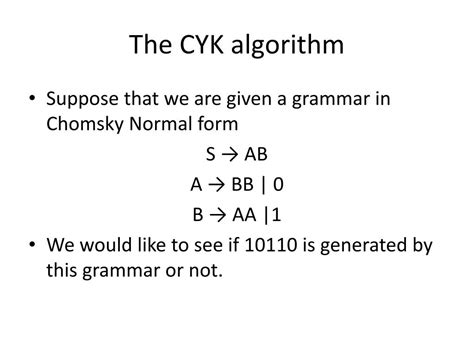Image result for CYK Algorithm Explained