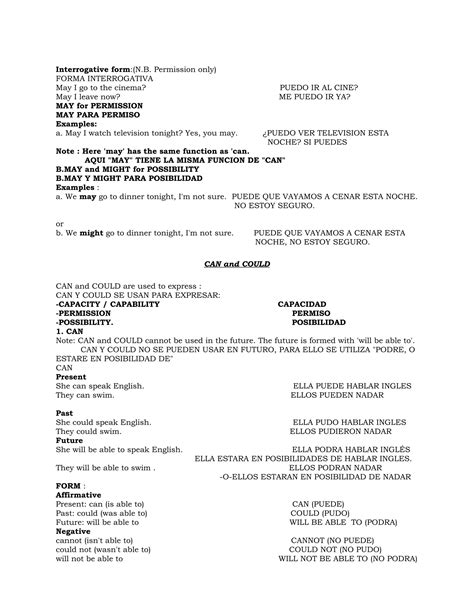 Verbos+modales+auxiliares | DOC