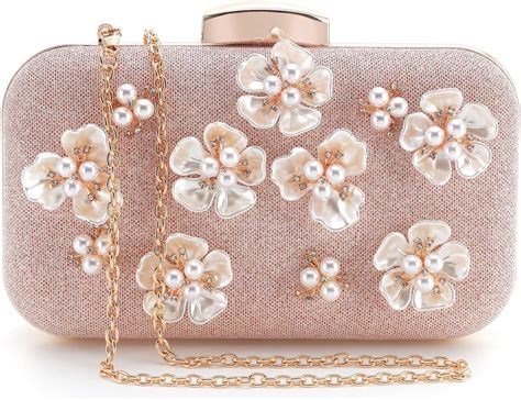 INOVERA (LABEL) Women's Floral Evening Clutch Ladies Party Wedding ...
