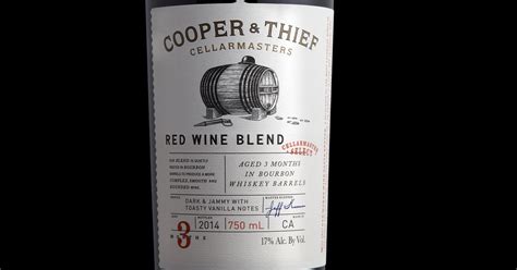 Cooper & Thief Wine packaging and branding by Stranger & Stranger ...
