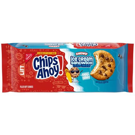 CHIPS AHOY! Chewy Ice Cream Sandwich-Inspired Chocolate Chip Cookies ...