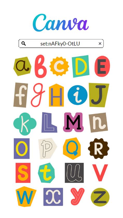 Canva elements cute ransom alphabet element set naftxxv0laq – Artofit