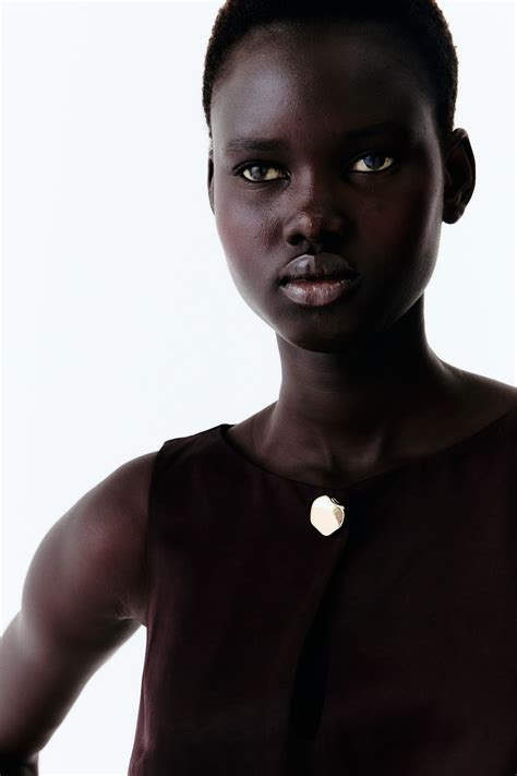 A-linejurk - Donkerbruin - DAMES | H&M NL