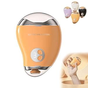 2-in-1 Electric Nail Clipper & Grinder – Mango-Shaped Rechargeable ...