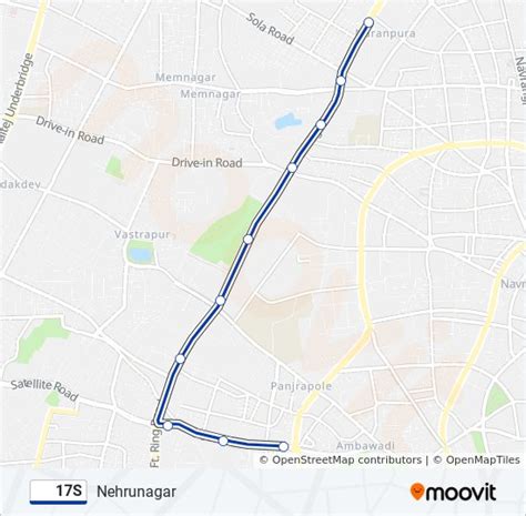 17s Route: Schedules, Stops & Maps - Nehrunagar (Updated)