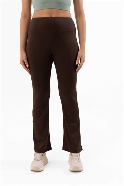 DCYPHR Women's High-Rise Flair Pants -Coco - Sportsstation