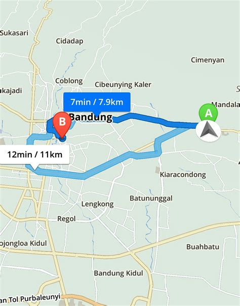 Map Bec Bandung