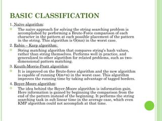 Image result for String Matching Algorithm Time Complexity