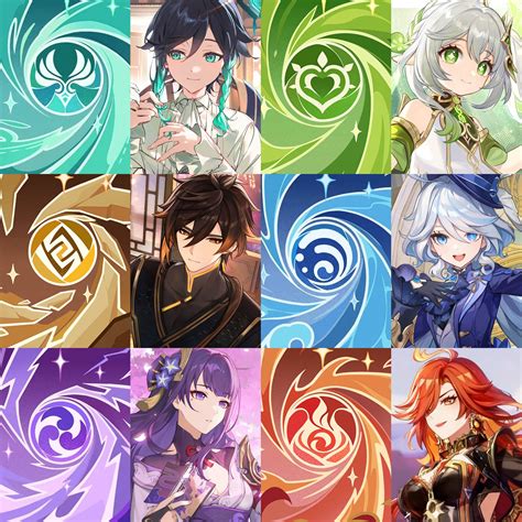 Genshin Archons Genshin Impact | HoYoLAB