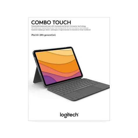 Logitech Combo Touch iPad Air Keyboard Case Best Price in India on ...