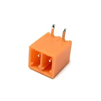 XY2500RG-3.5-XINYA-2 Pin Plug-in Terminal Block(Orange) – GonaKart India