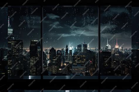 Buildings Night Window View 的图像结果