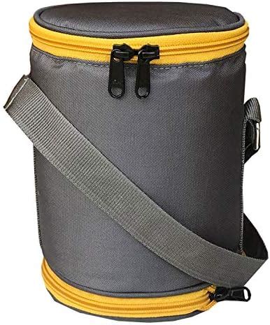 FOONTY Double Decker Waterproof Lunch Bag/Lunch Box(Grey,7060) : Amazon ...