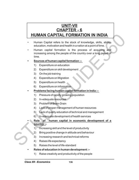 Image result for Human Development Class 12 Economics